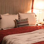 Sadyaska Maroon Double Bed Reversible Heavy Winter Downfill Micro Peach 1 Pcs Quilt