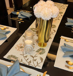 Sadyaska Floral Sage Green Table 1 Pcs Runner