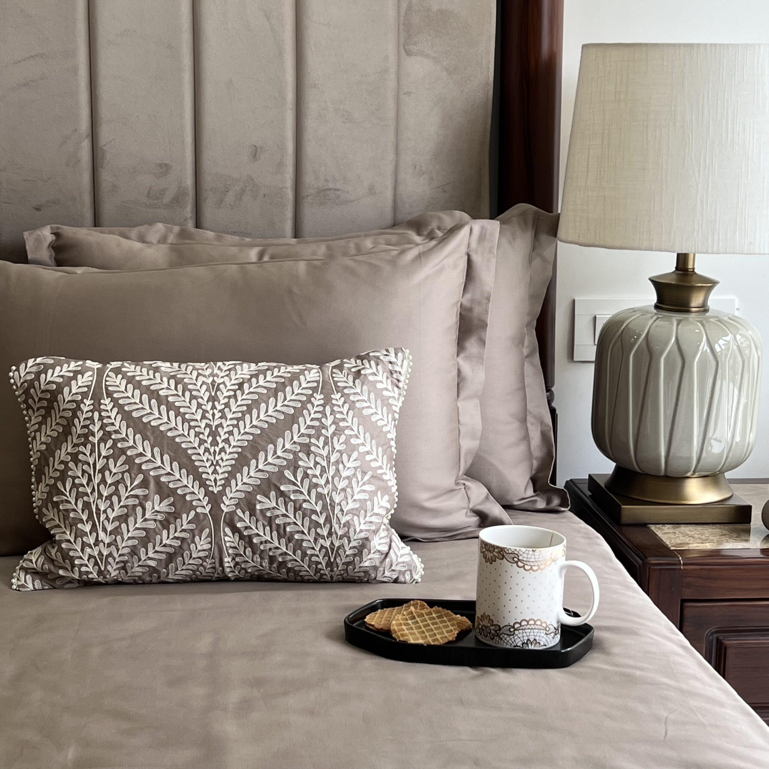 Sadyaska Exotic Mocha Treasure 1 Pcs Bedsheet