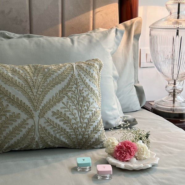 Sadyaska Exotic Sage Green Treasure 1 Pcs Bedsheet