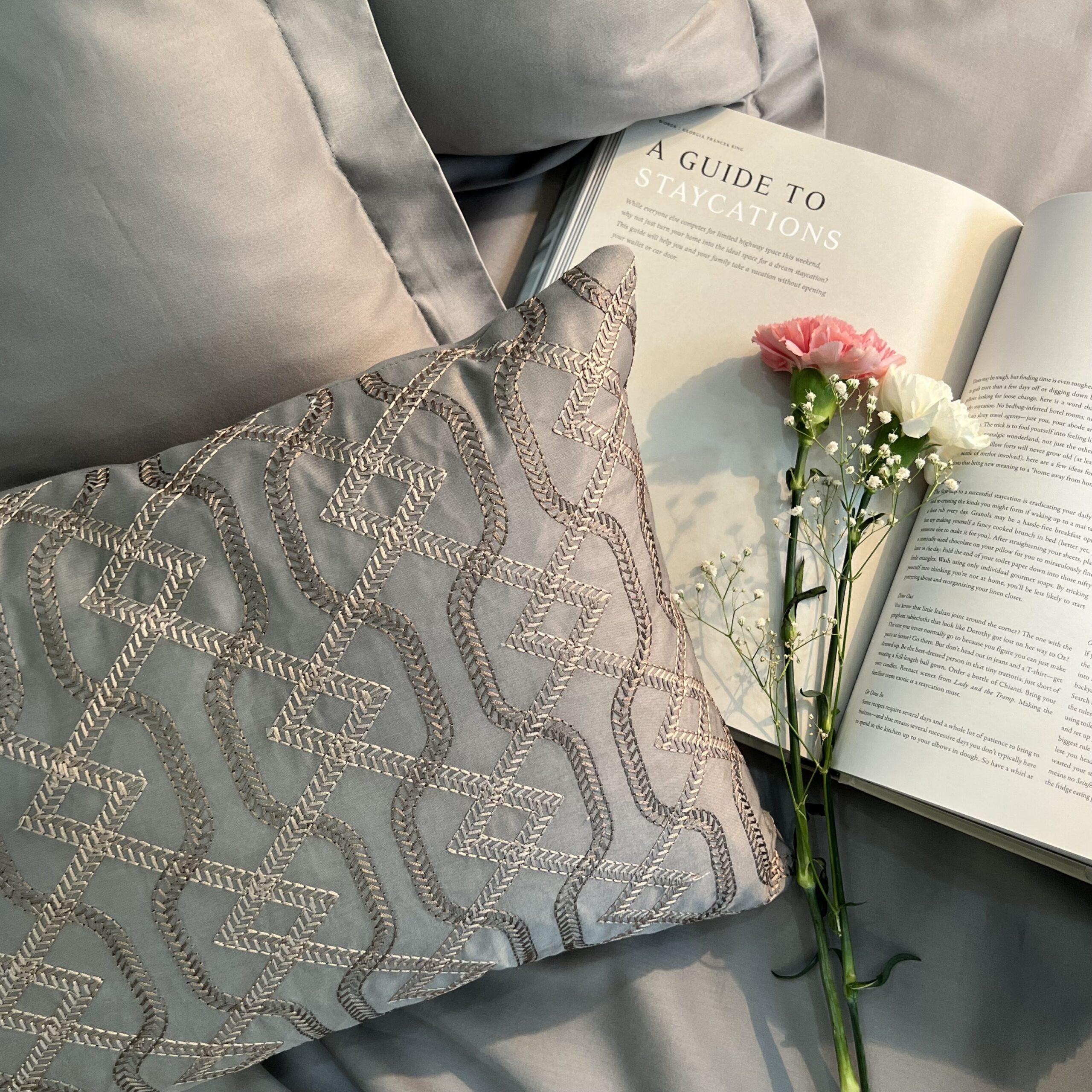 Sadyaska Foster Slate Treasure 1 Pcs Bedsheet