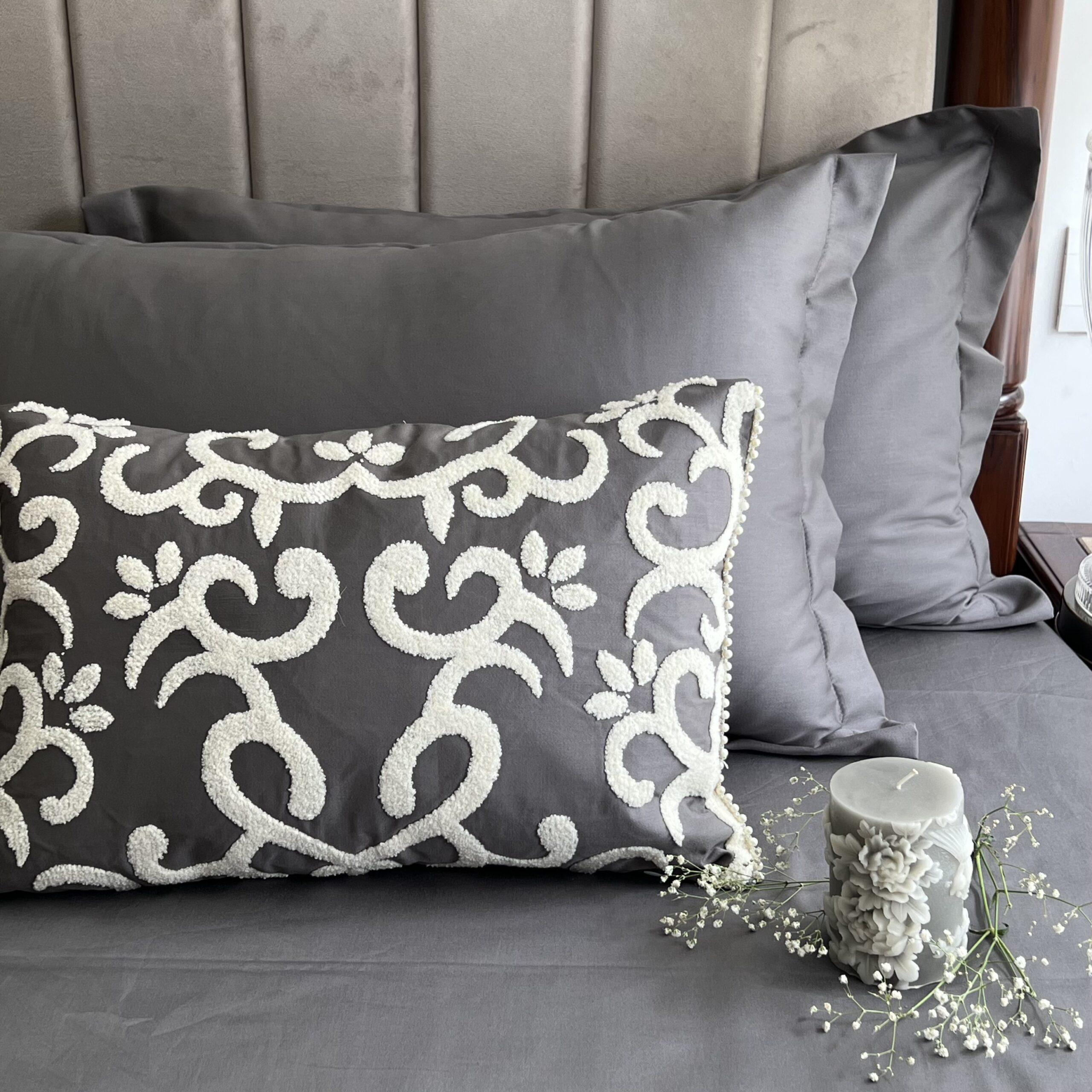 Sadyaska Glace Elephant Grey Treasure 1 Pcs Bedsheet