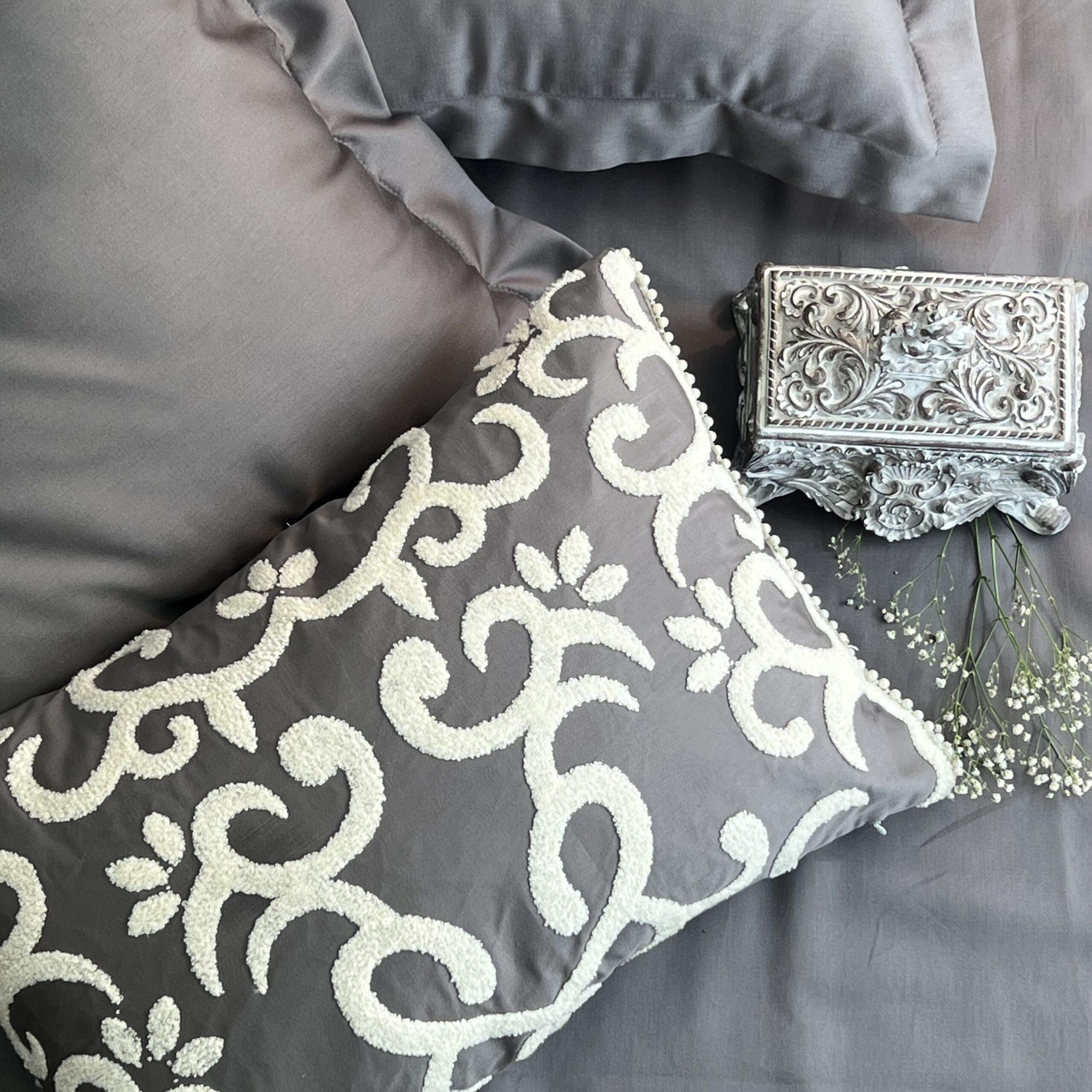 Sadyaska Glace Elephant Grey Treasure 1 Pcs Bedsheet