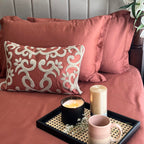 Sadyaska Glace Terracotta Treasure 1 Pcs Bedsheet
