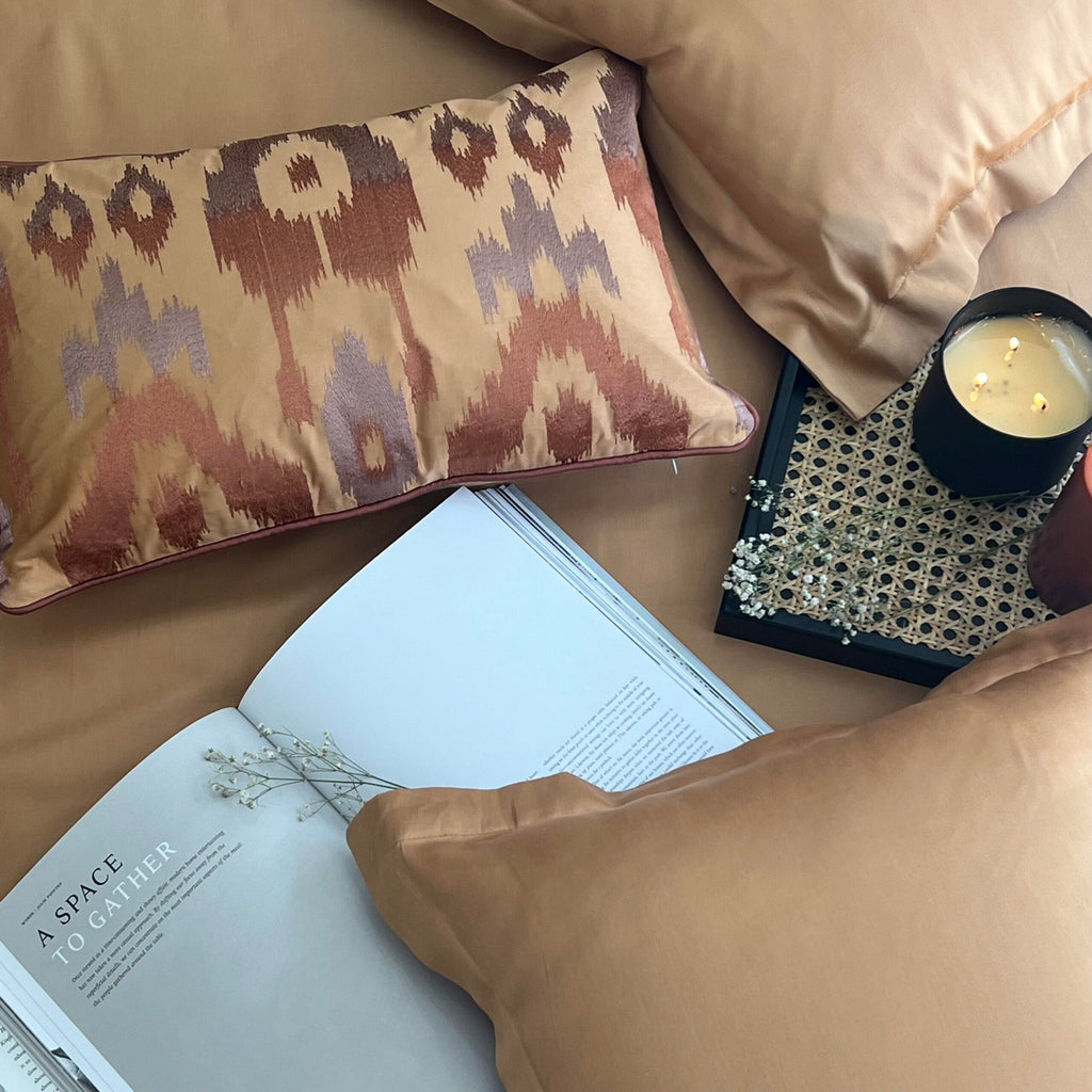 Sadyaska Majestic Honey Mustard Treasure 1 Pcs Bedsheet