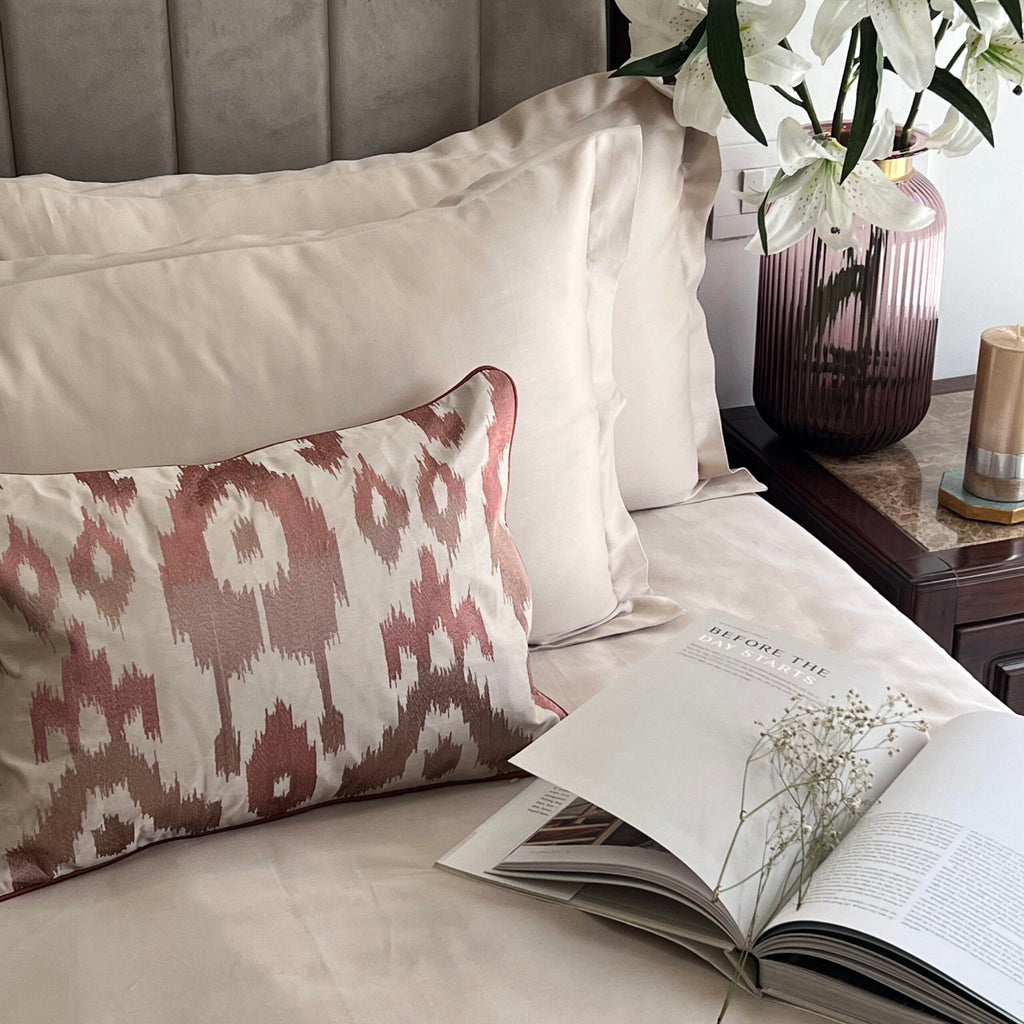 Sadyaska Majestic Oats Beige Treasure 1 Pcs Bedsheet
