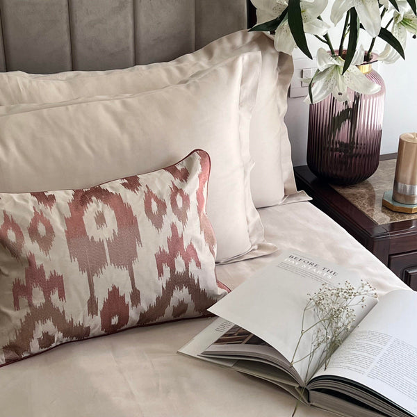 Sadyaska Majestic Oats Beige Treasure 1 Pcs Bedsheet