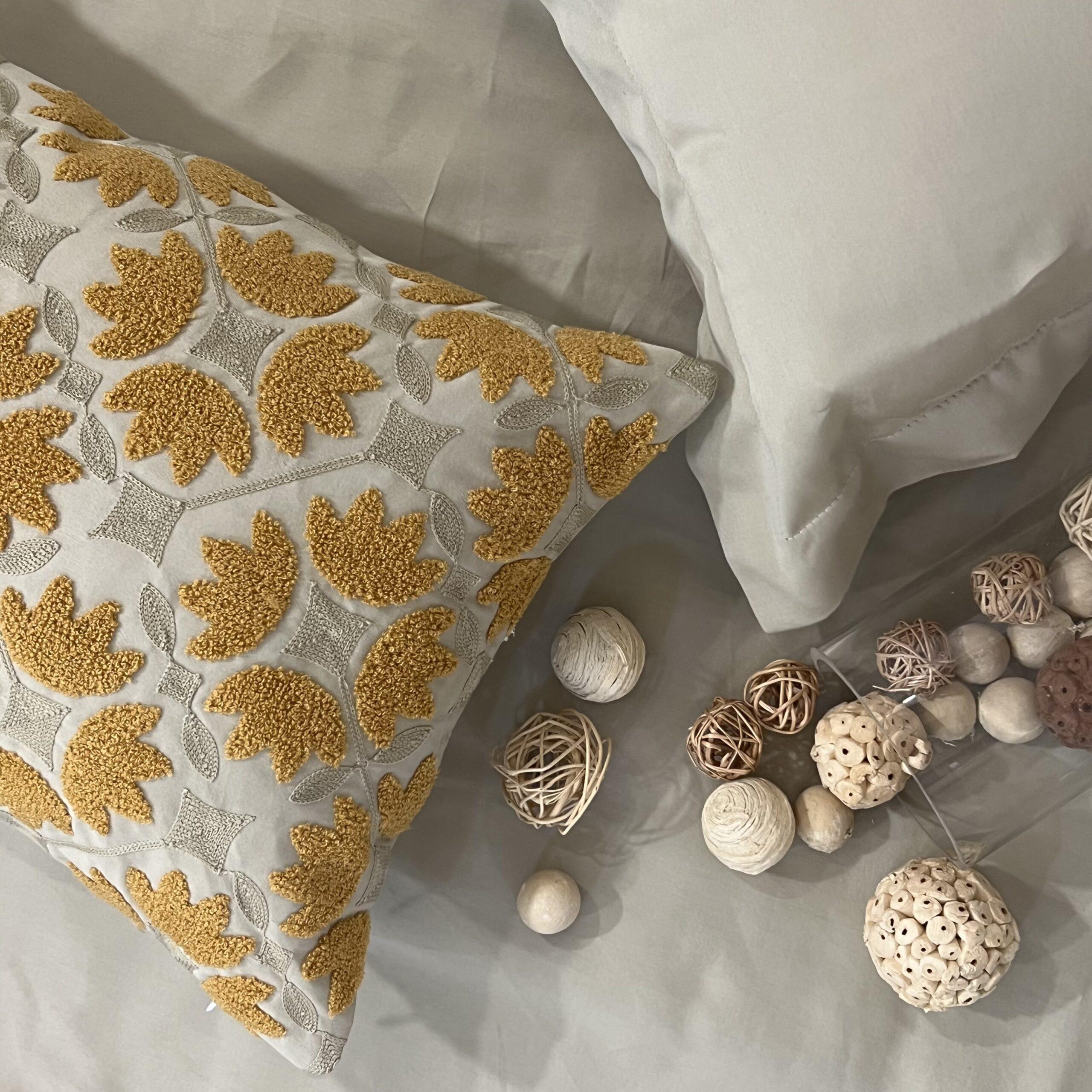 Sadyaska Mariana Beige Treasure 1 Pcs Bedsheet