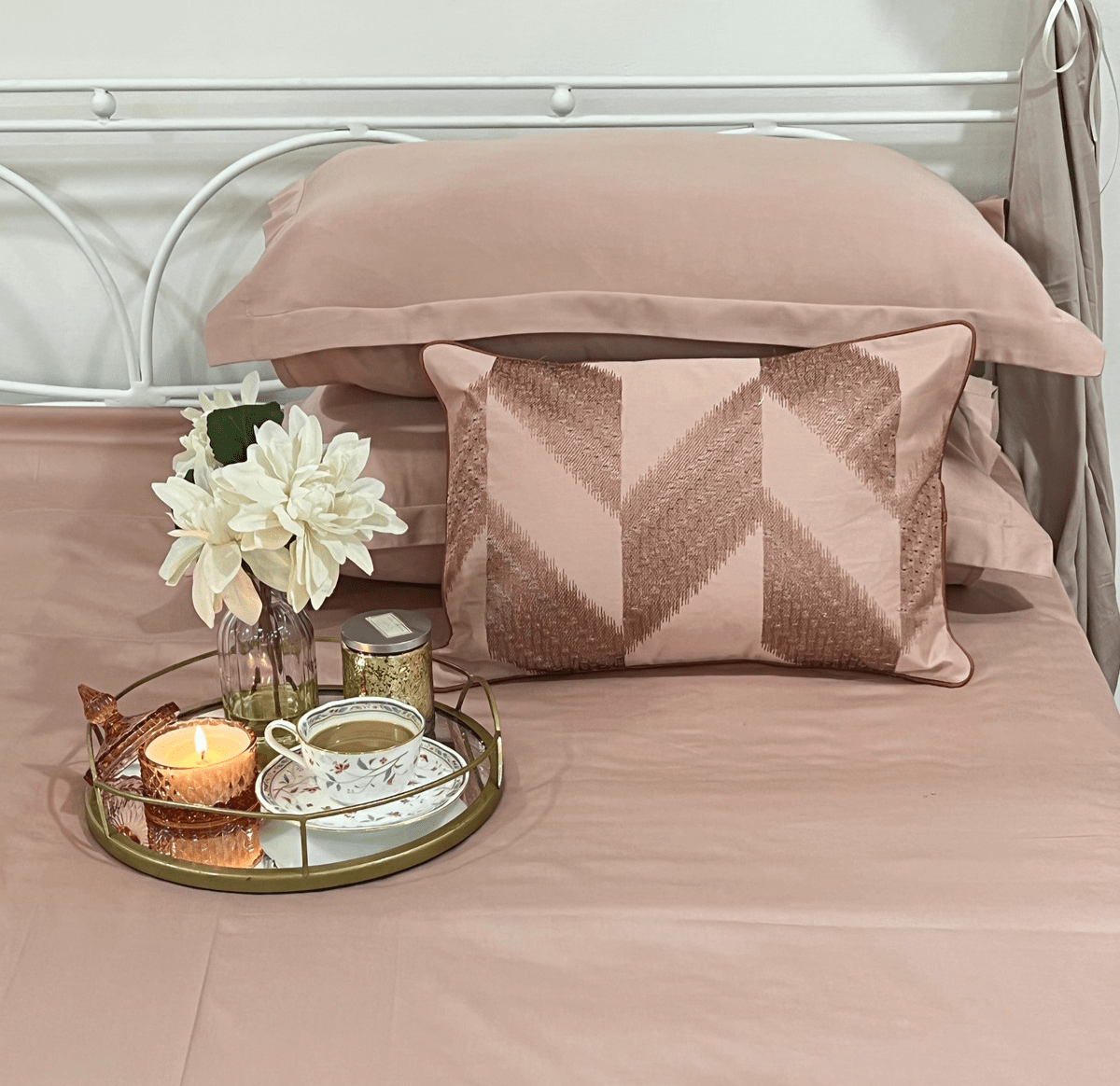 Sadyaska Stacy Rose Treasure 1 Pcs Bedsheet
