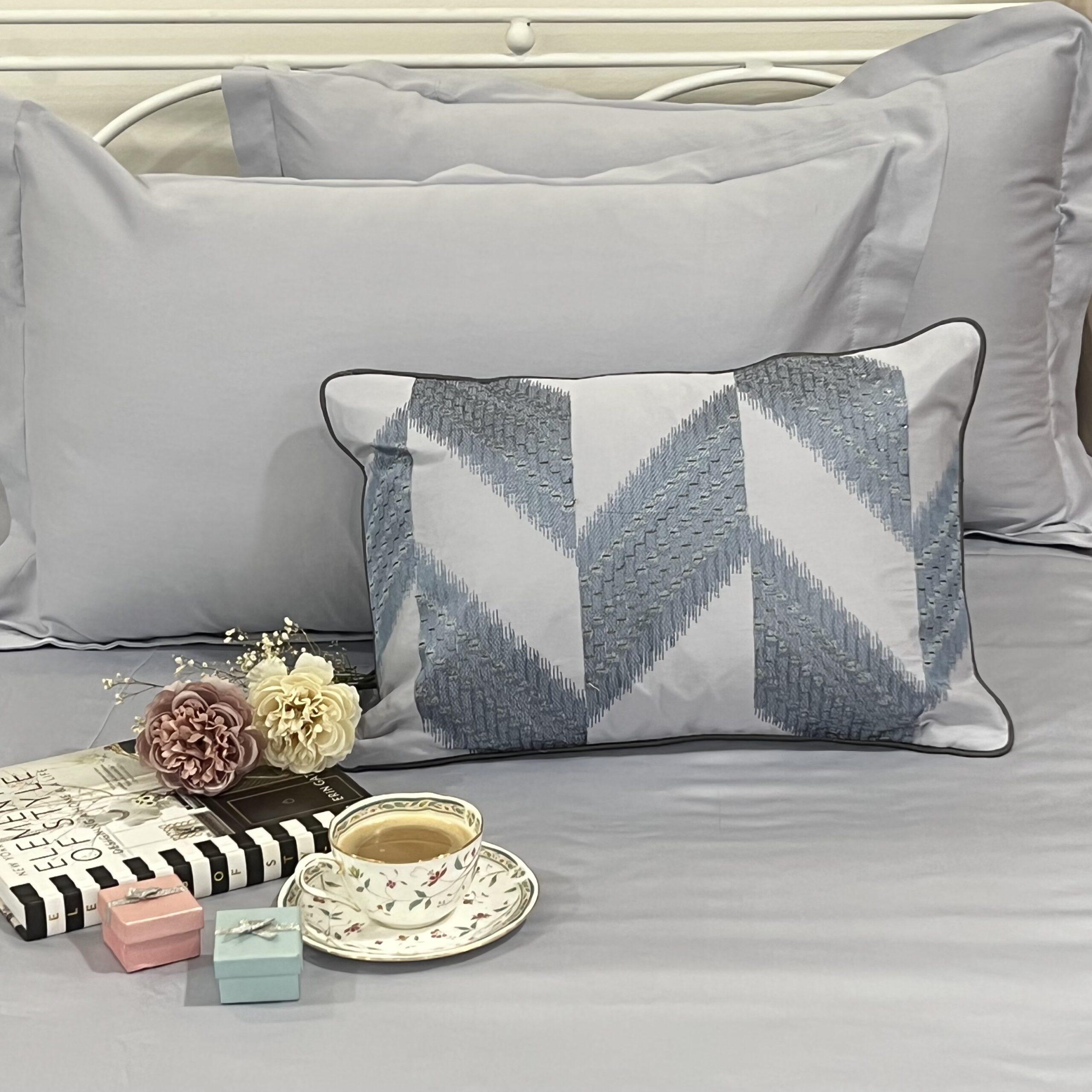 Sadyaska Stacy Smoke Blue Treasure 1 Pcs Bedsheet