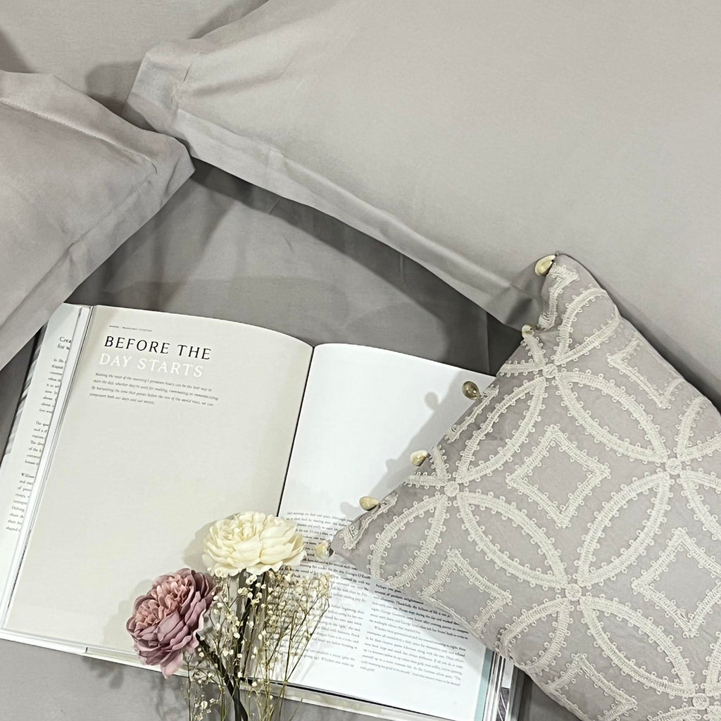 Sadyaska Stark Silver Treasure 1 Pcs Bedsheet