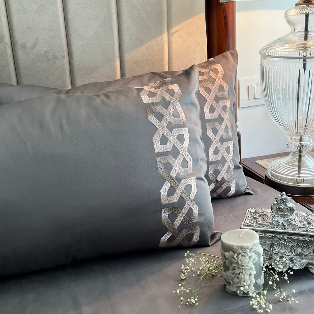 Sadyaska Alley Elephant Grey Dreams 1 Pcs Bedsheet