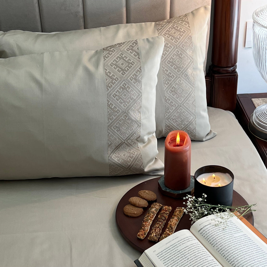Sadyaska Arcane Beige Dreams 1 Pcs Bedsheet