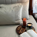 Sadyaska Arcane Beige Dreams 1 Pcs Bedsheet