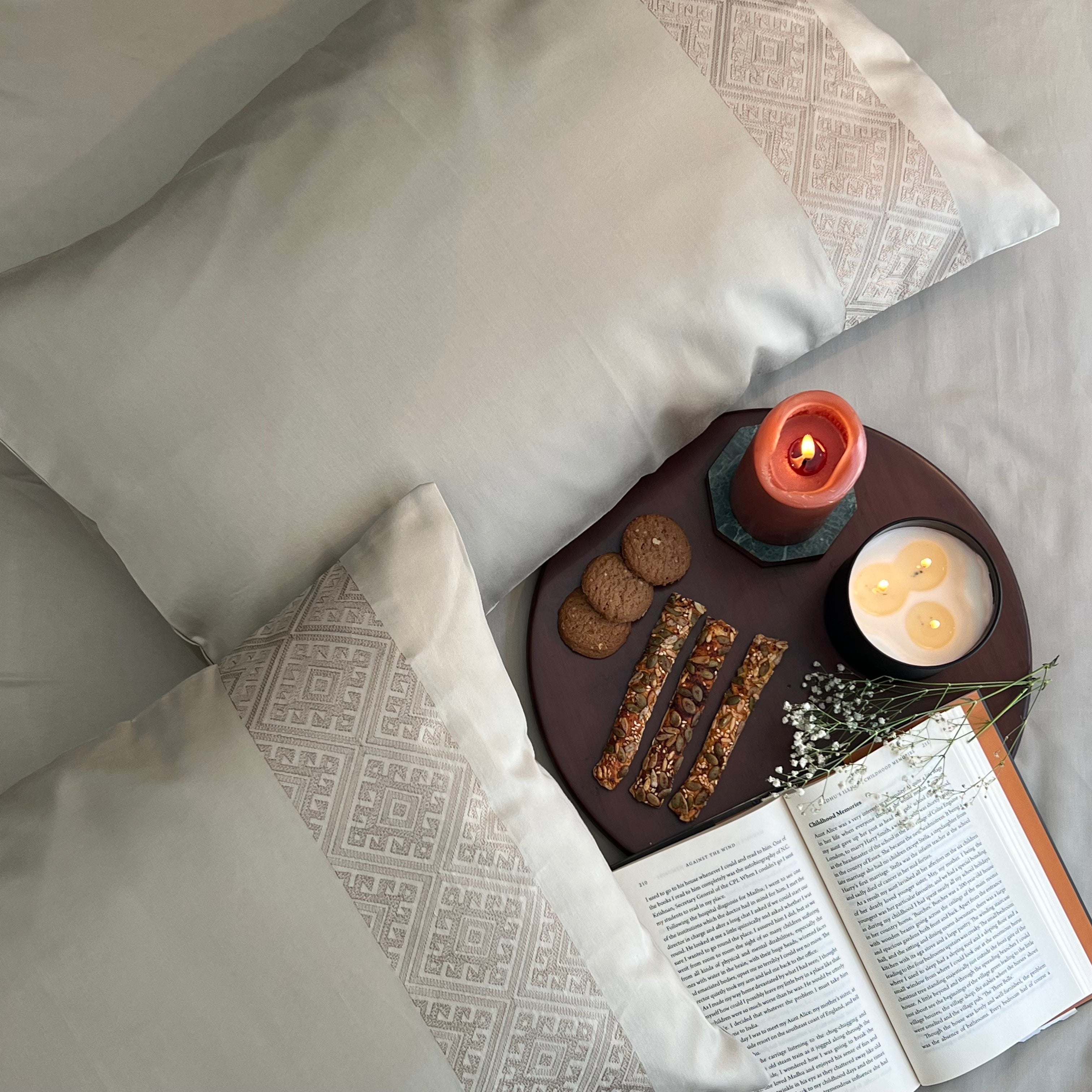 Sadyaska Arcane Beige Dreams 1 Pcs Bedsheet