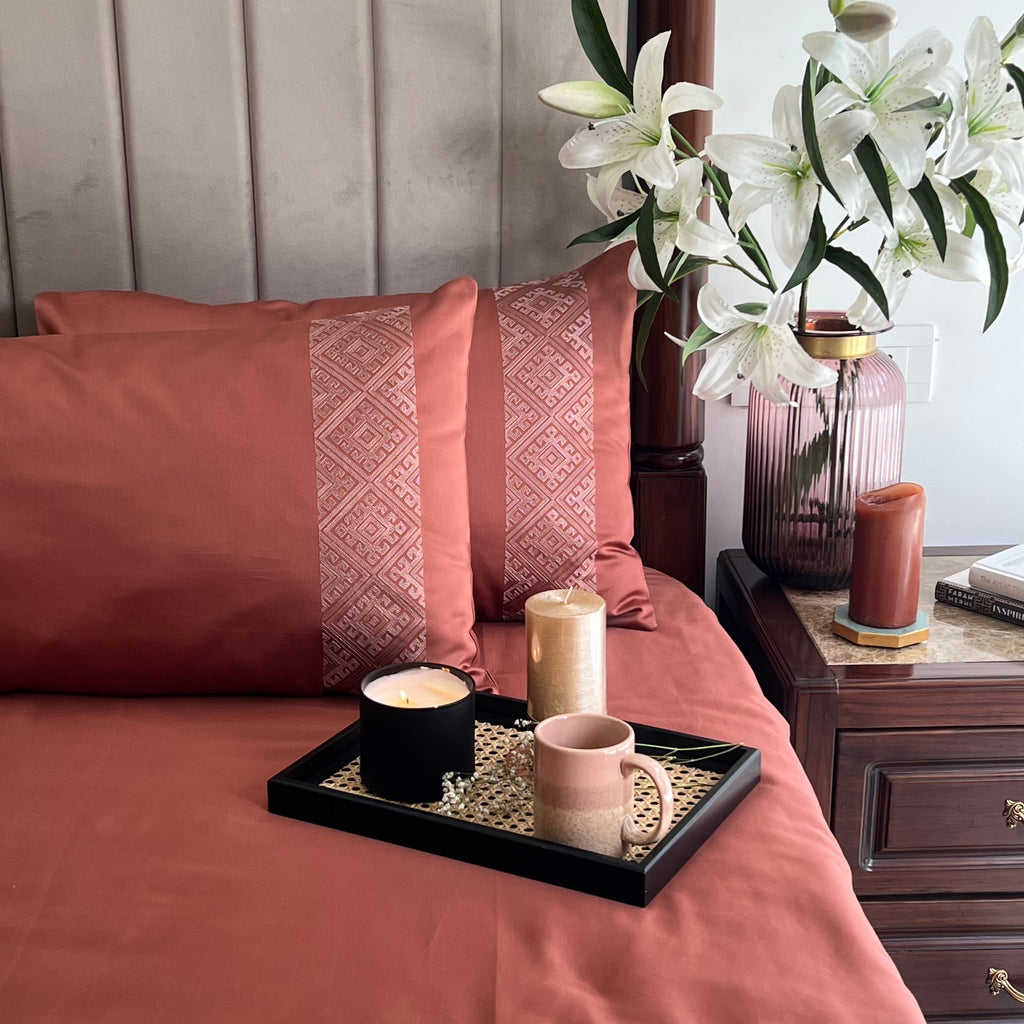 Sadyaska Arcane Terracotta Dreams 1 Pcs Bedsheet