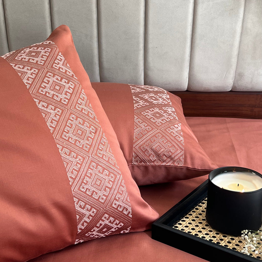 Sadyaska Arcane Terracotta Dreams 1 Pcs Bedsheet