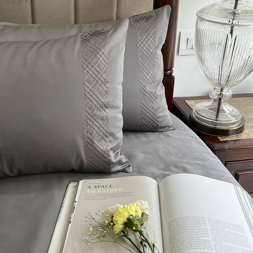 Sadyaska Classic Slate Dreams 1 Pcs Bedsheet