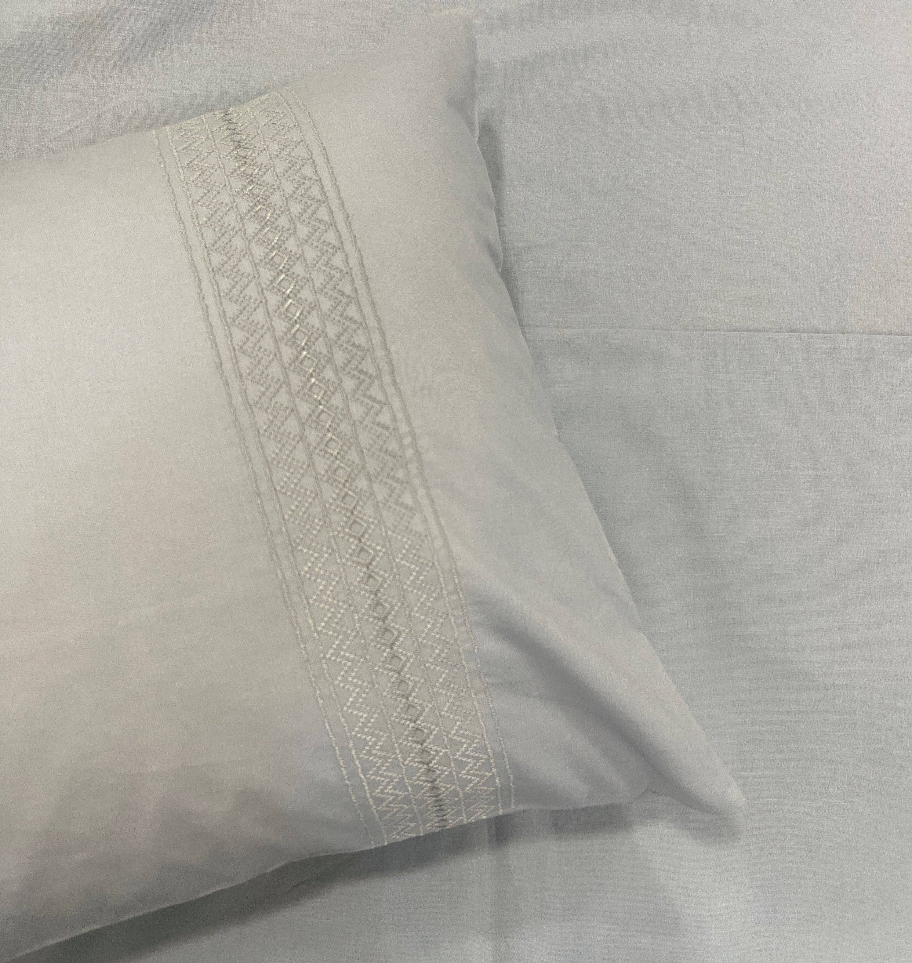 Sadyaska Cristal Grey Cotton set 1 Pcs Bedsheet
