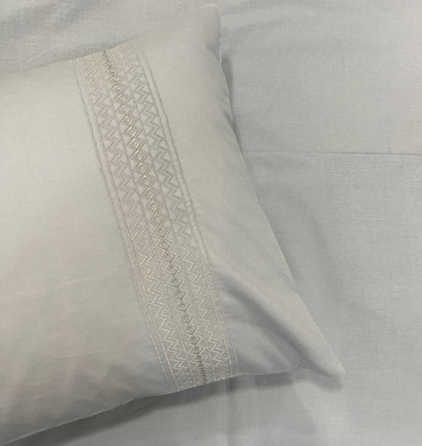 Sadyaska Cristal Grey Cotton set 1 Pcs Bedsheet