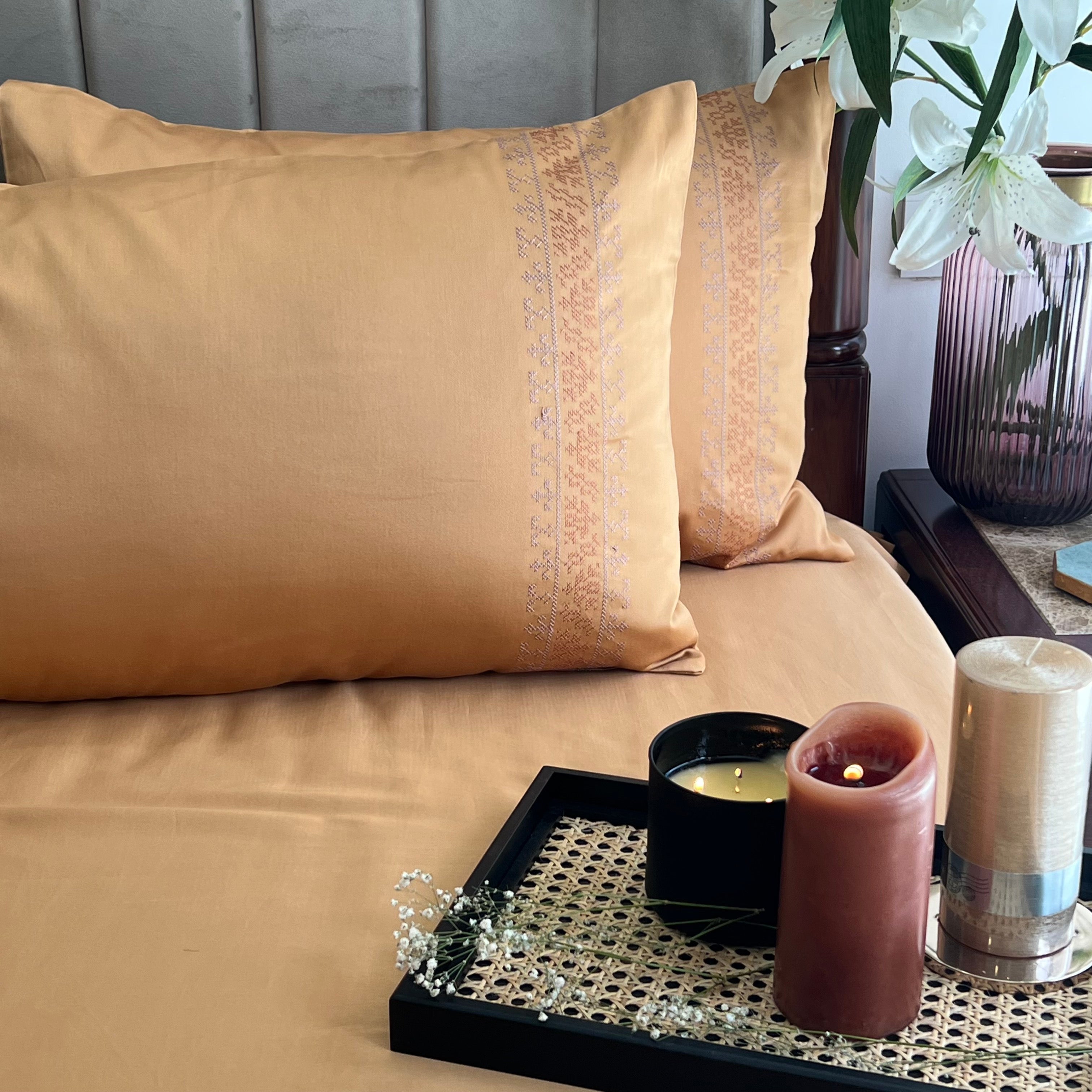 Sadyaska Delight Honey Mustard Dreams 1 Pcs Bedsheet