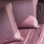 Sadyaska Dots Mauve Dreams 1 Pcs Bedsheet