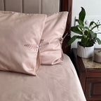Sadyaska 1000TC Fern Buff Egyptian Cotton 1 Pcs Bedsheet
