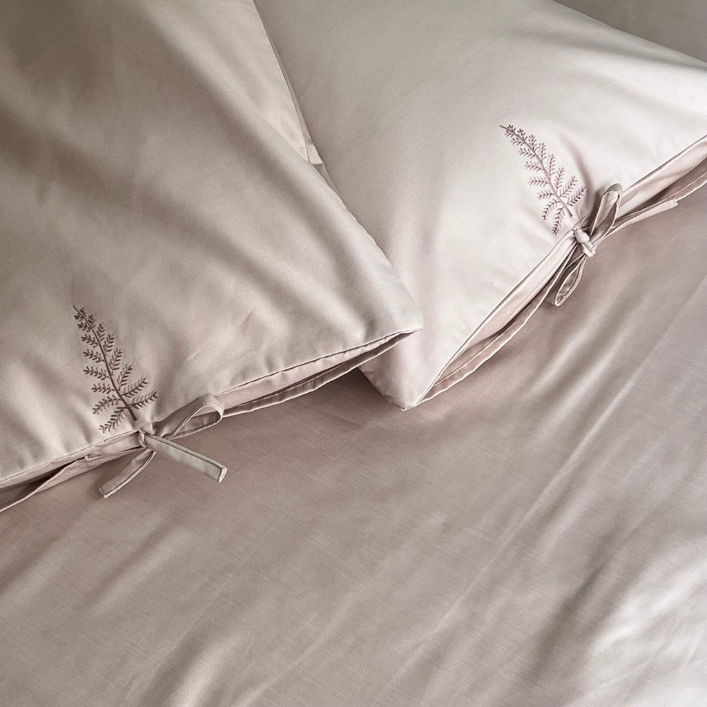 Sadyaska 1000TC Fern Buff Egyptian Cotton 1 Pcs Bedsheet