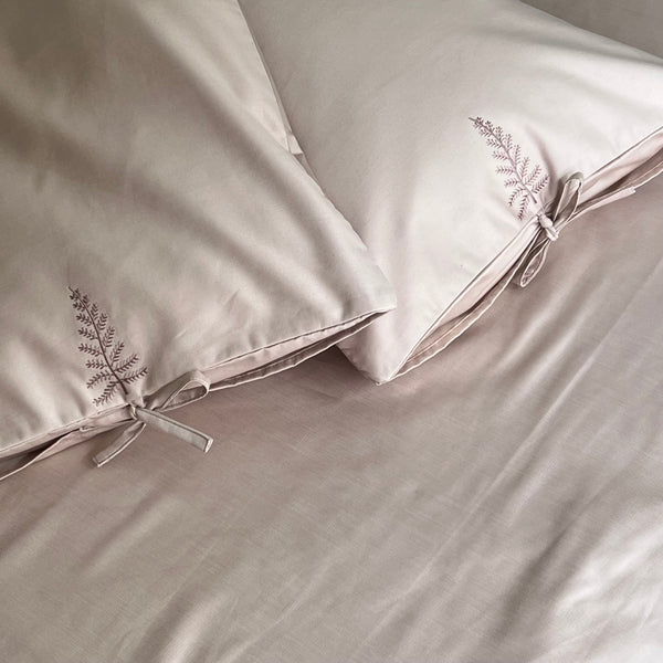 Sadyaska 1000TC Fern Buff Egyptian Cotton 1 Pcs Bedsheet