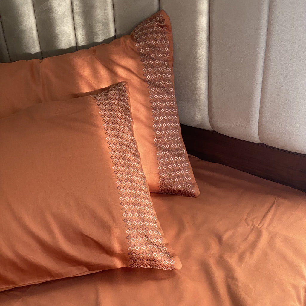 Sadyaska Jewel Rust Dreams 1 Pcs Bedsheet