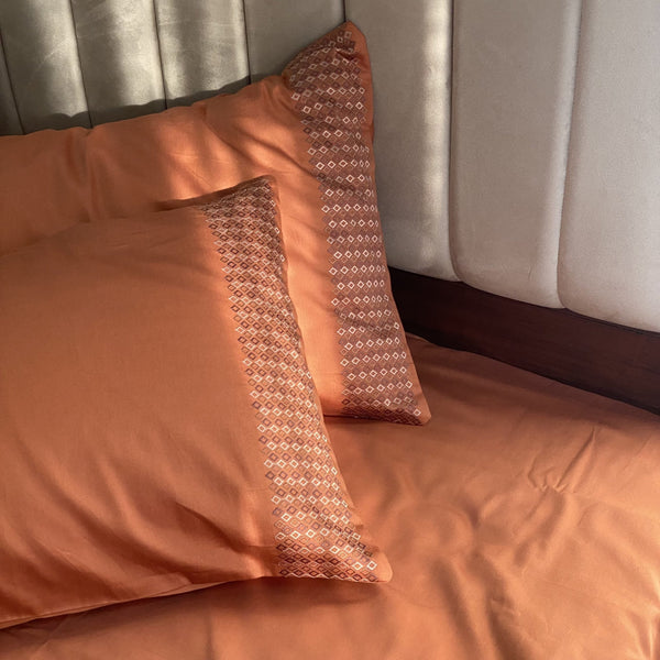Sadyaska Jewel Rust Dreams 1 Pcs Bedsheet