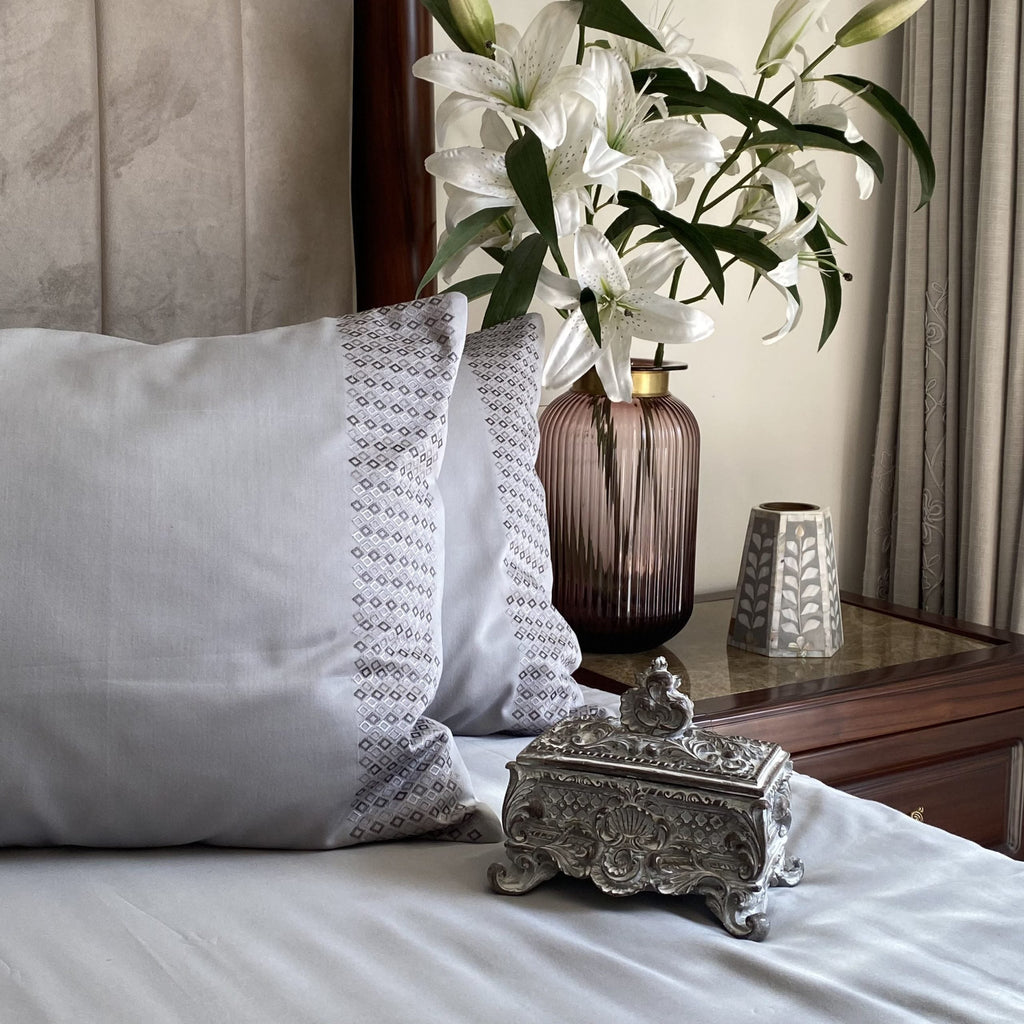 Sadyaska Jewel Sandstone Grey Dreams 1 Pcs Bedsheet