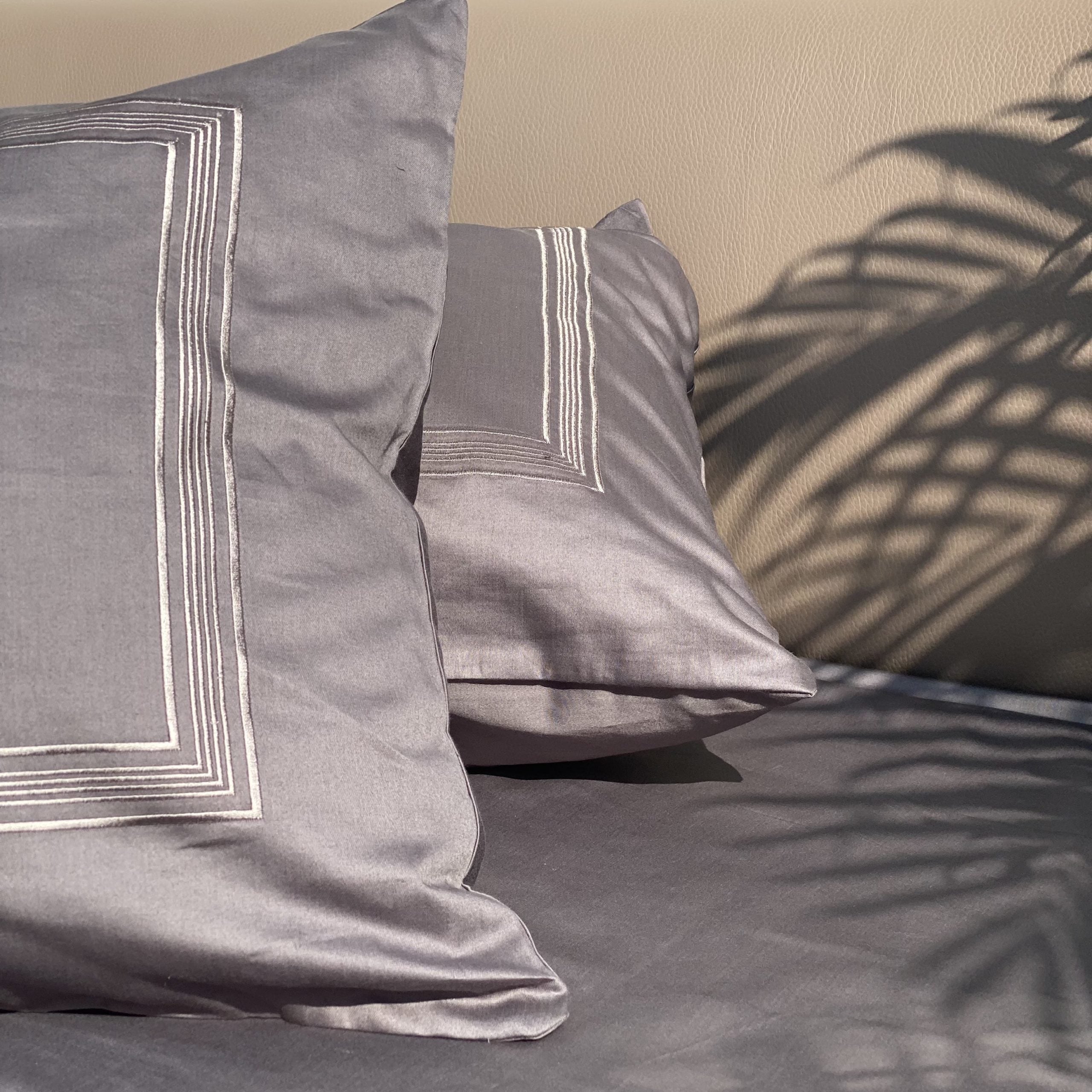 Sadyaska Linea Dark Grey Dreams 1 Pcs Bedsheet