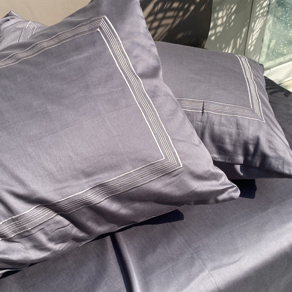Sadyaska Linea Dark Grey Dreams 1 Pcs Bedsheet