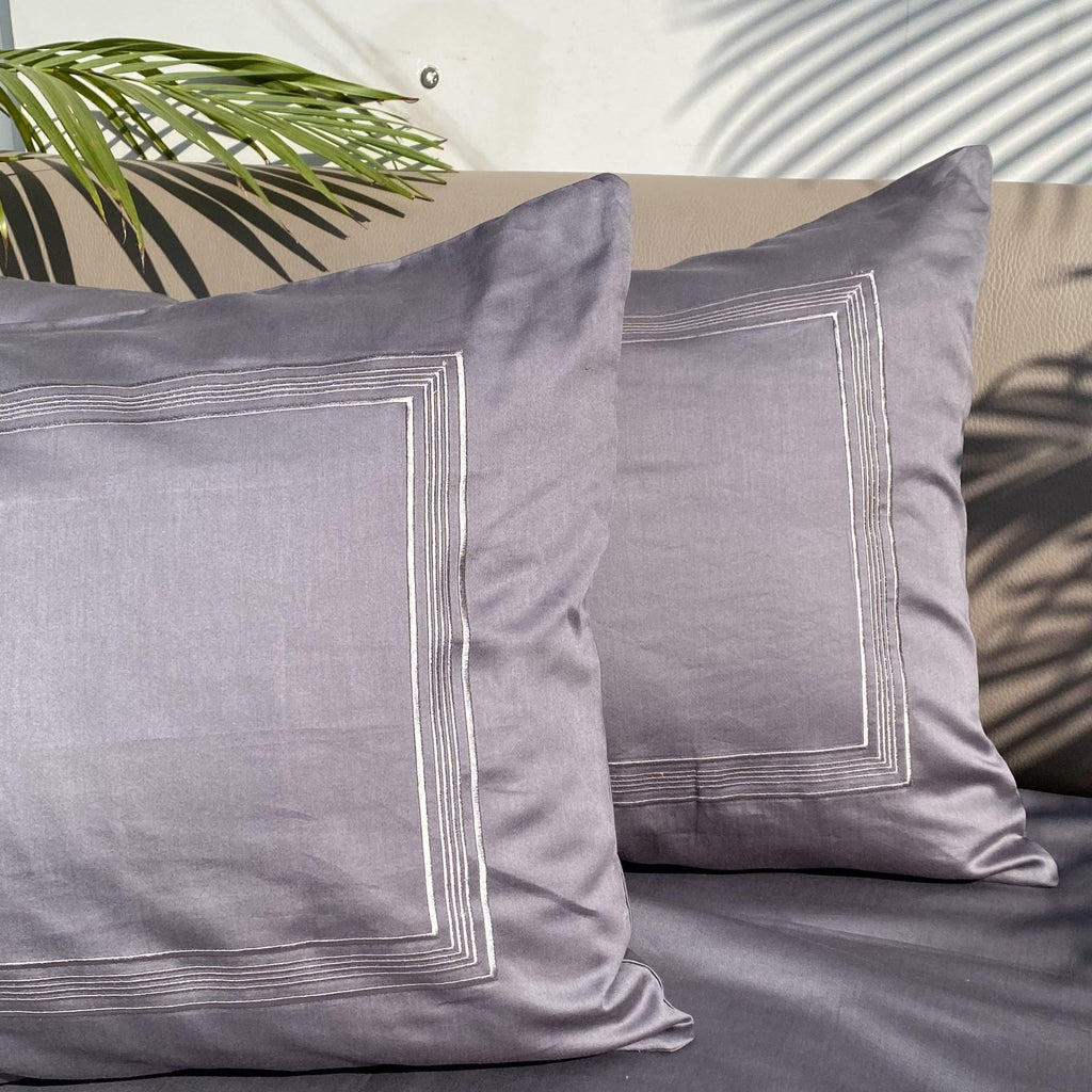 Sadyaska Linea Dark Grey Dreams 1 Pcs Bedsheet