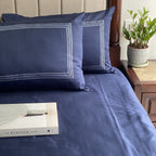 Sadyaska Linea Navy Dreams 1 Pcs Bedsheet