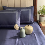 Sadyaska Linea Navy Dreams 1 Pcs Bedsheet