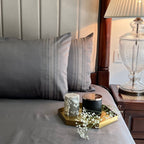 Sadyaska Pristine Elephant Grey Dreams 1 Pcs Bedsheet