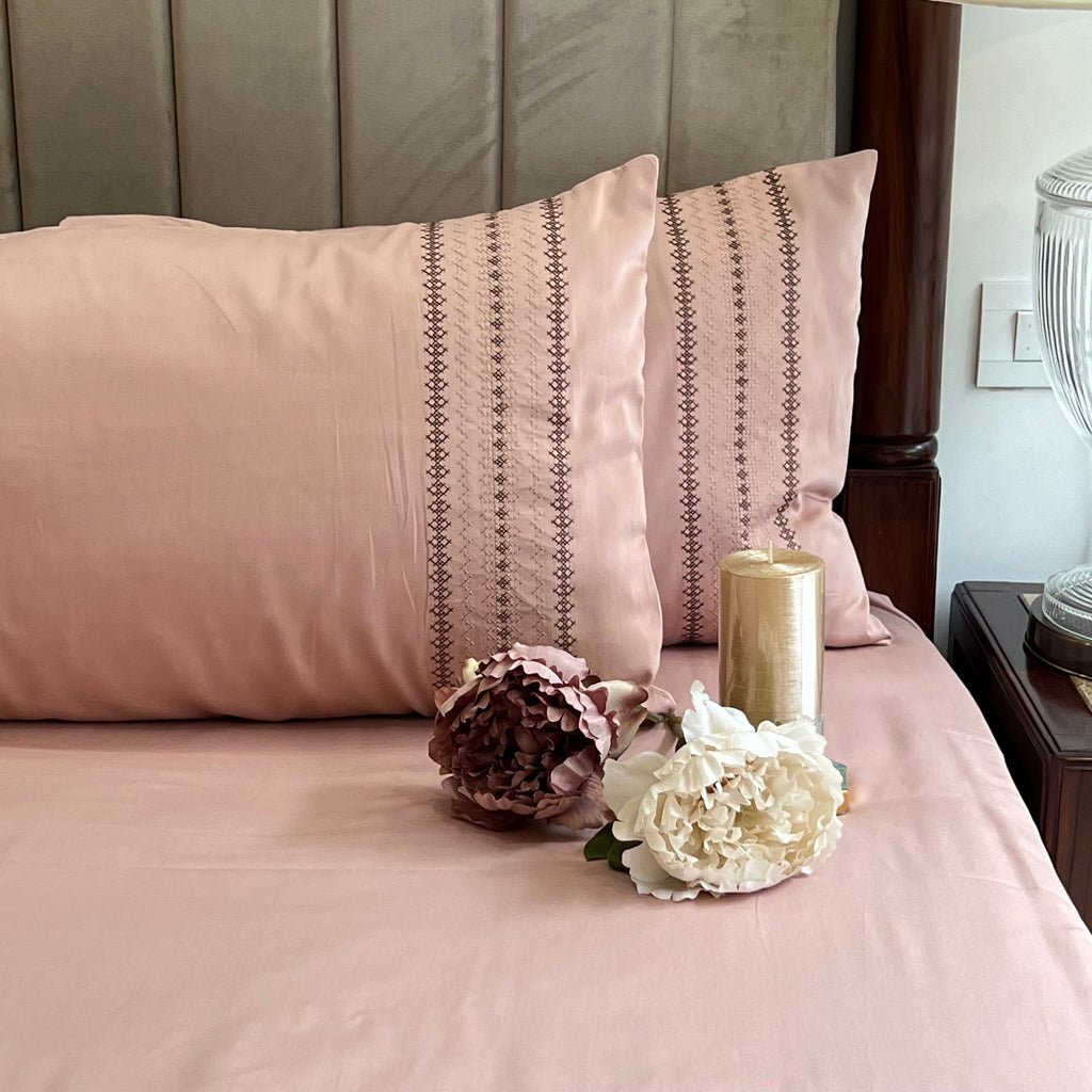 Sadyaska Pristine Rose Dreams 1 Pcs Bedsheet