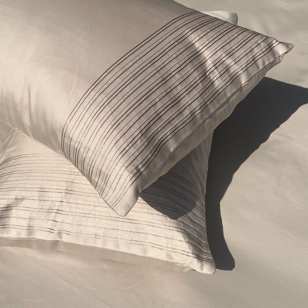 Sadyaska Pinstripe Buff Set 1 Pcs Bedsheet