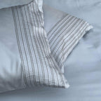 Sadyaska Pinstripe Pearl Grey Set 1 Pcs Bedsheet