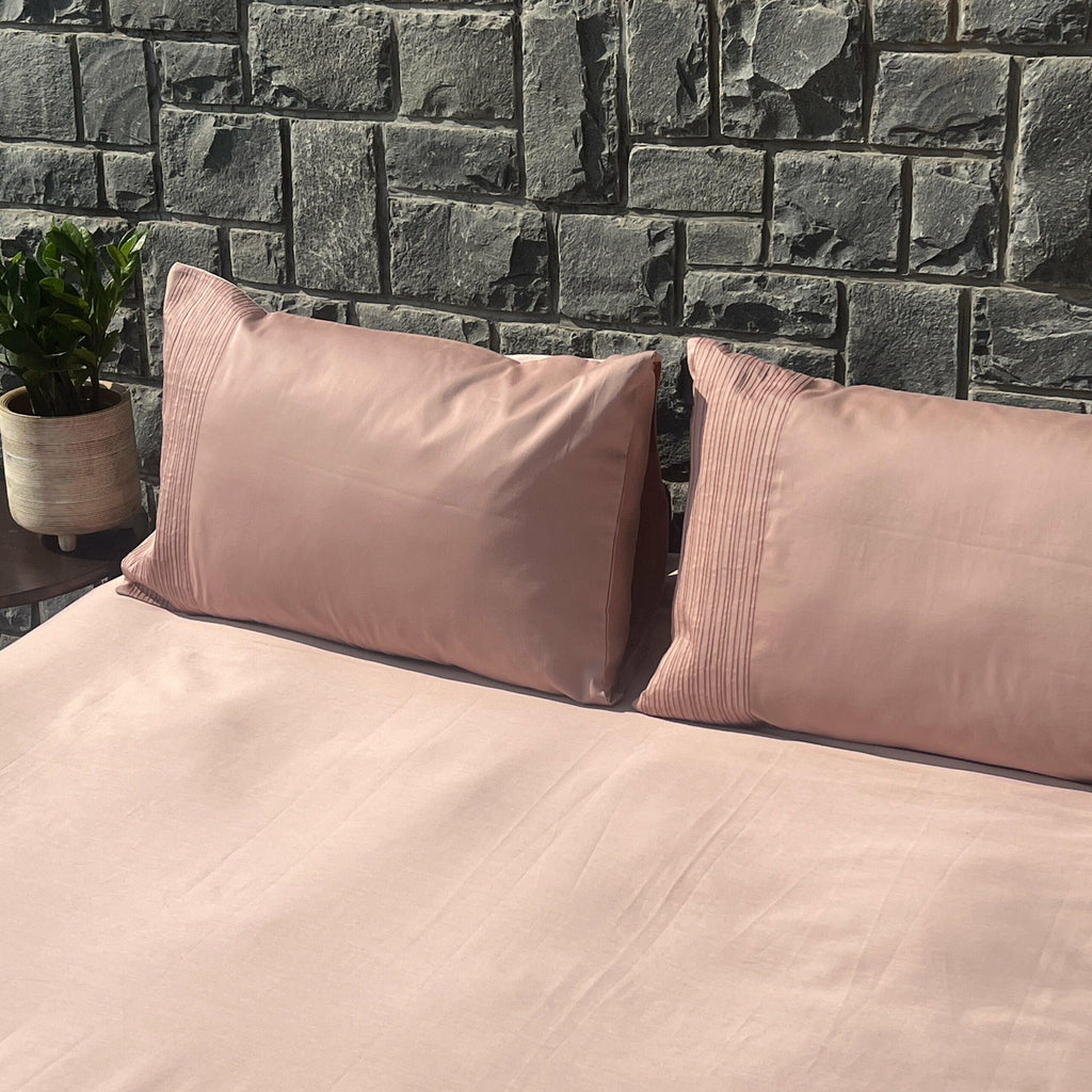 Sadyaska Pinstripe Rose Set 1 Pcs Bedsheet
