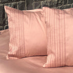 Sadyaska Pinstripe Rose Set 1 Pcs Bedsheet