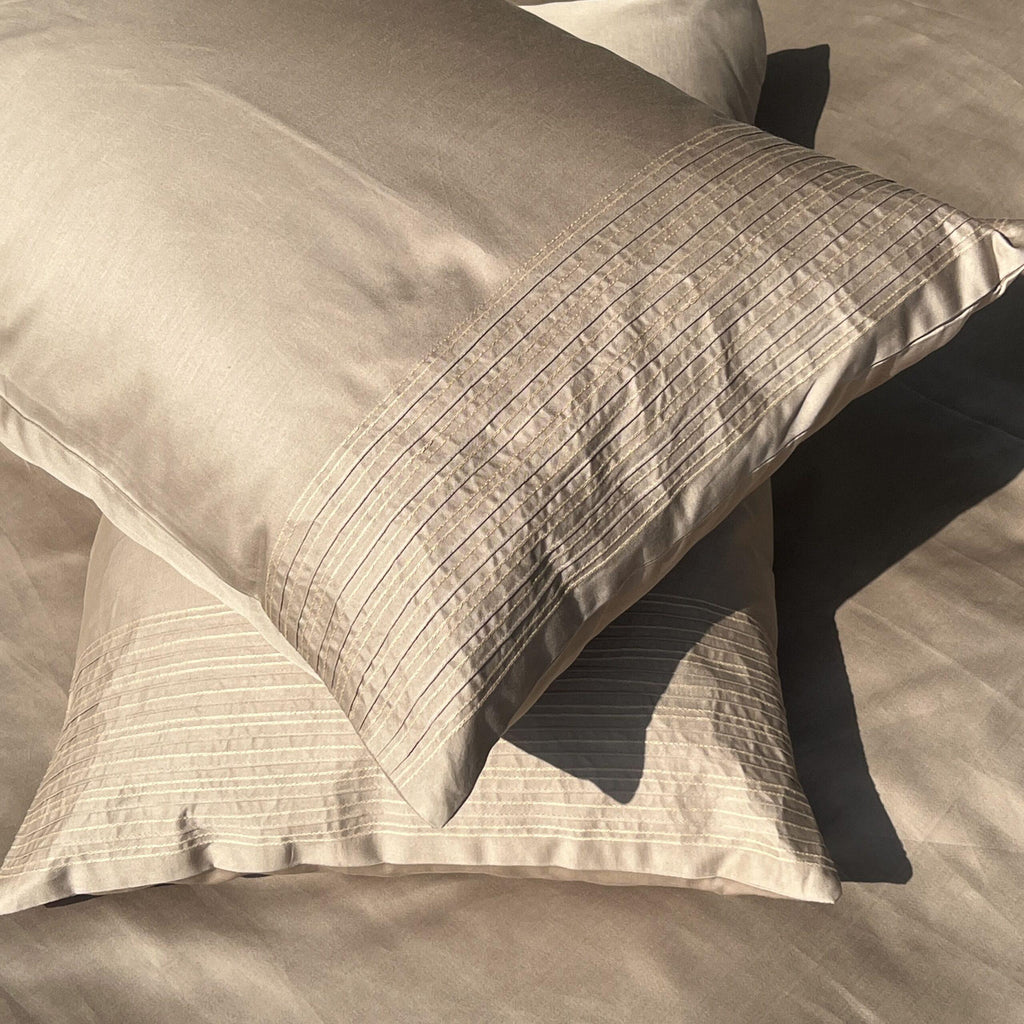 Sadyaska Pinstripe Sand Set 1 Pcs Bedsheet
