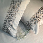 Sadyaska Squarish Pearl Grey Dreams 1 Pcs Bedsheet