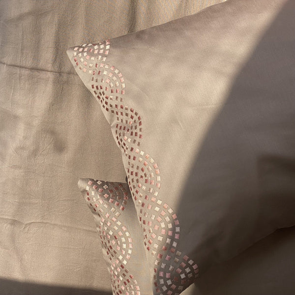 Sadyaska Twirl Khaki Dreams 1 Pcs Bedsheet