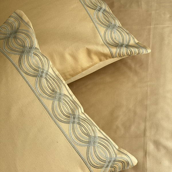 Sadyaska Wave Buttercup Yellow Dreams 1 Pcs Bedsheet