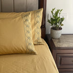 Sadyaska Wave Buttercup Yellow Dreams 1 Pcs Bedsheet