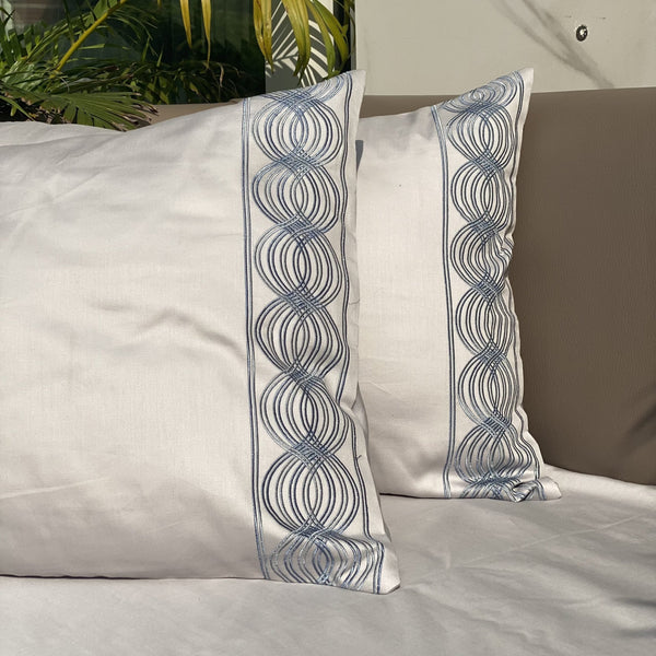 Sadyaska Wave Grey Dreams 1 Pcs Bedsheet