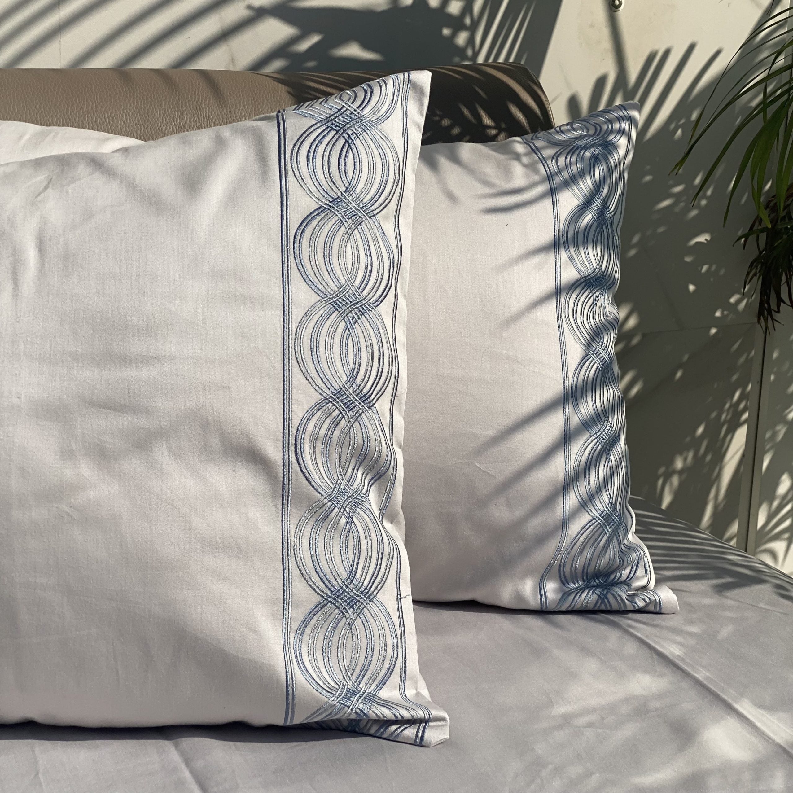 Sadyaska Wave Grey Dreams 1 Pcs Bedsheet